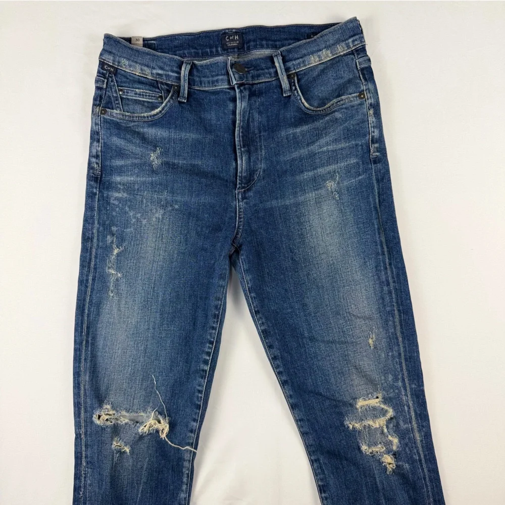 Citizens of Humanity Rocket High Rise Skinny Jean in Indie Distressed Size 30 - Picture 5 of 14